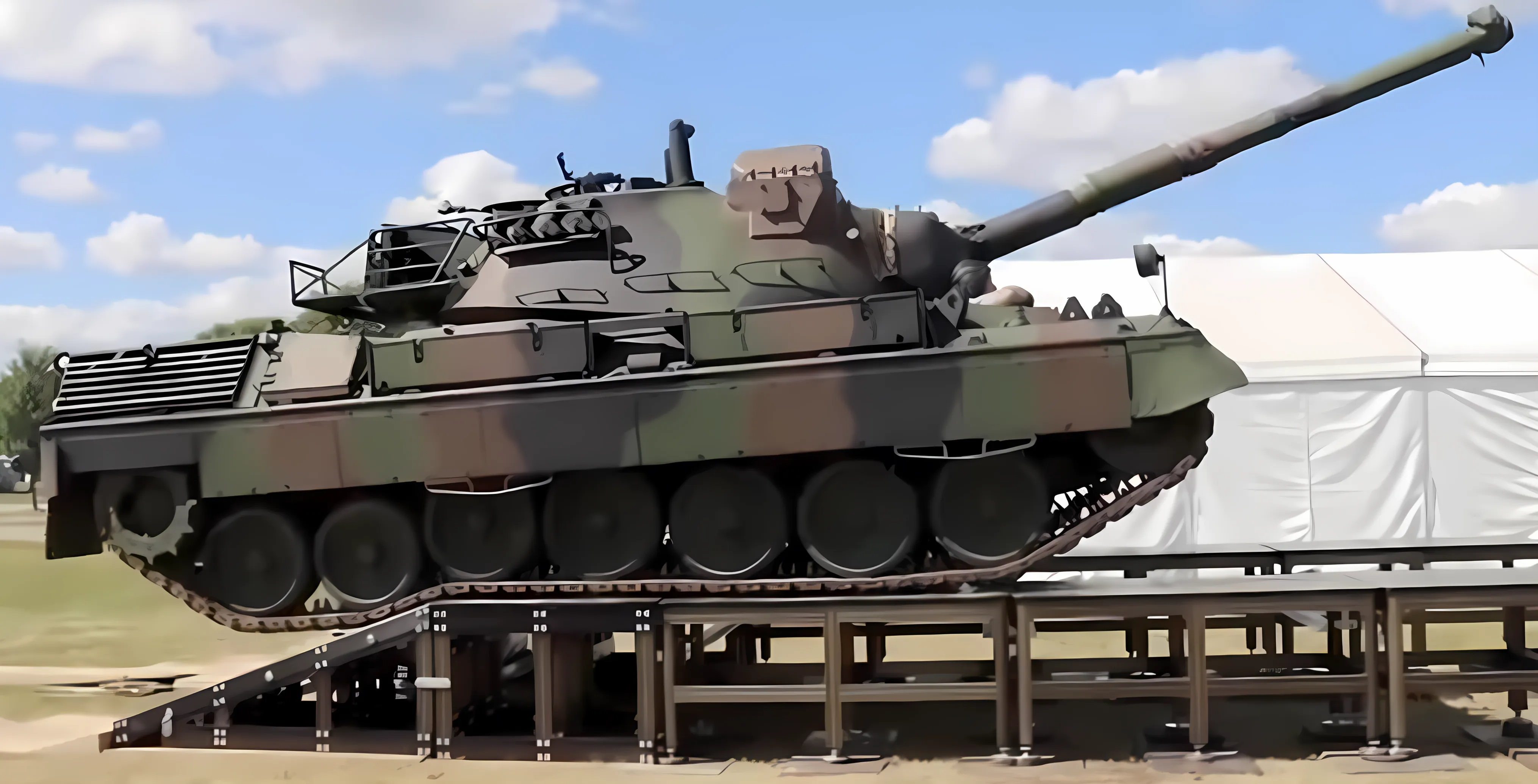 AngleLock Tank Support Structure